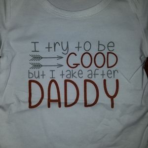 New Unisex Infant 18/24 Months Snap Crotch Onesie 💞